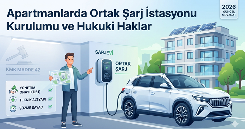 Apartmanlarda Ortak Şarj İstasyonu Kurulumu ve Hukuki Haklar
