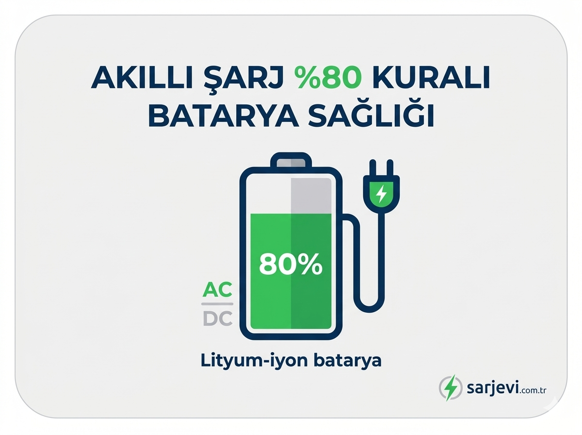 Batarya Sağlığı İçin "Yüzde 80" Kuralı