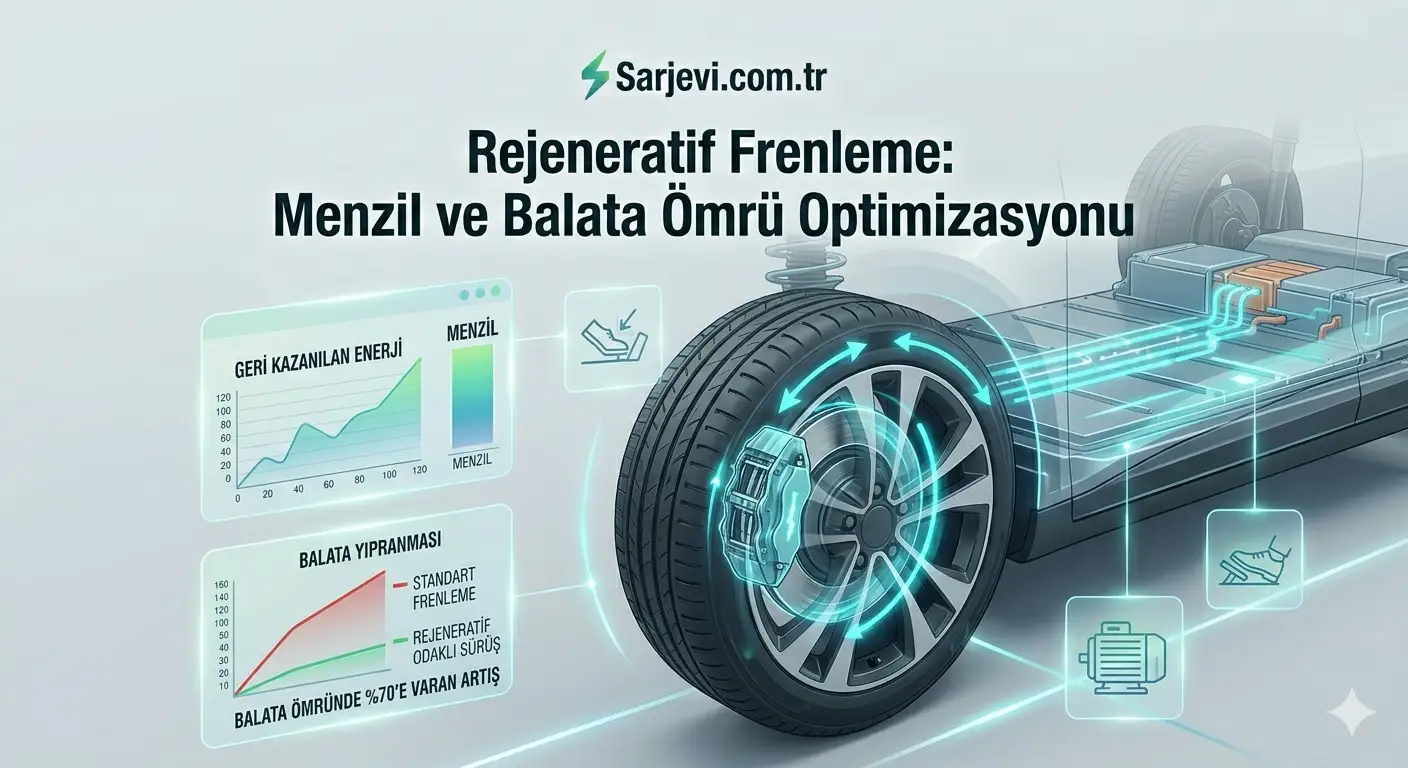 Rejeneratif Frenleme: Menzil ve Balata Ömrü Optimizasyonu